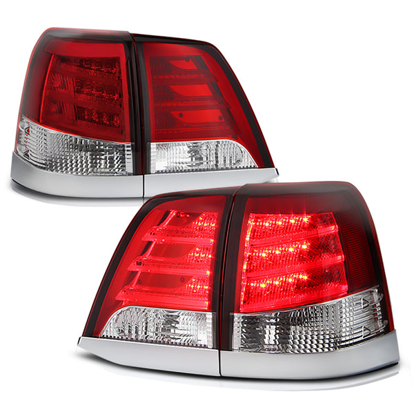 2008-2011 Toyota Land Cruiser Rosso Red Tail Light