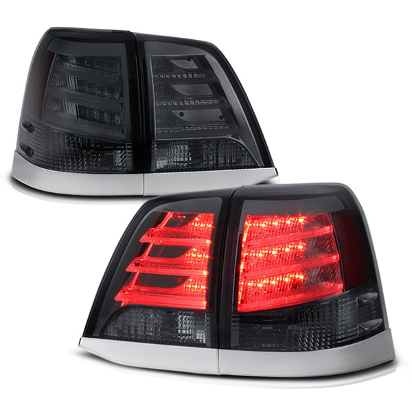 2008-2011 Toyota Land Cruiser Smoked Tail Light