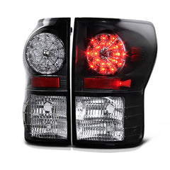 2007-2013 Toyota Tundra Black Tail Light