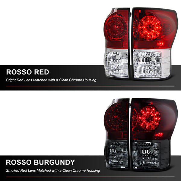 2007-2013 Toyota Tundra Rosso Burgundy Tail Light