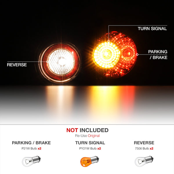 Infinity Black Tail Lights