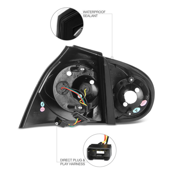 Infinity Black Tail Lights