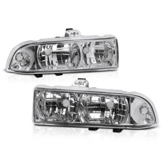 1998-2004 Chevrolet S10 Pickup Chrome Headlight