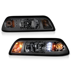 1987-1993 Ford Mustang Smoked Headlight