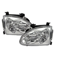 1993-1997 Honda Civic Del Sol Chrome Headlight