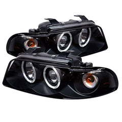 1999-2001 Audi A4 Black Headlight