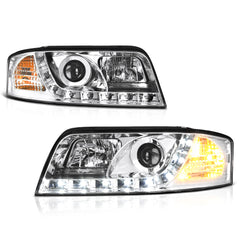 2002-2004 Audi A6 Chrome Headlight
