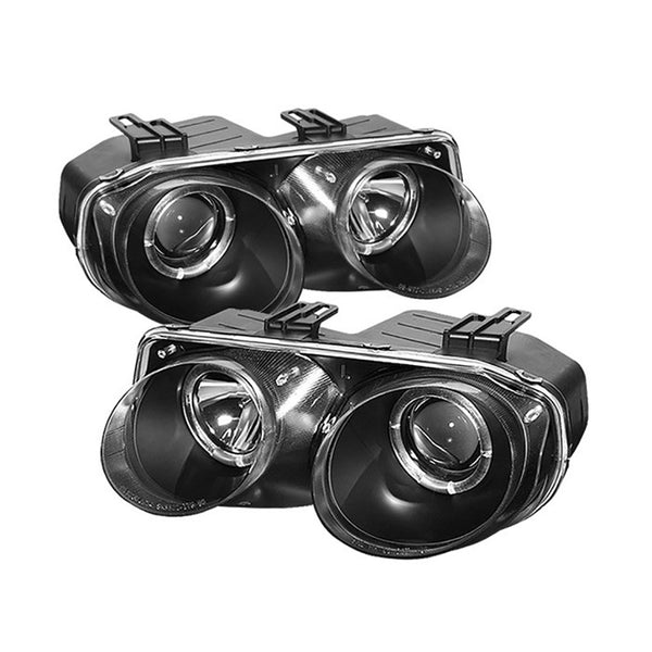 1998-2001 Acura Integra Black Headlight
