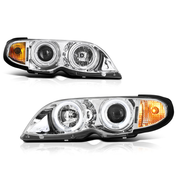 2002-2005 BMW E46 3-Series Chrome Headlight