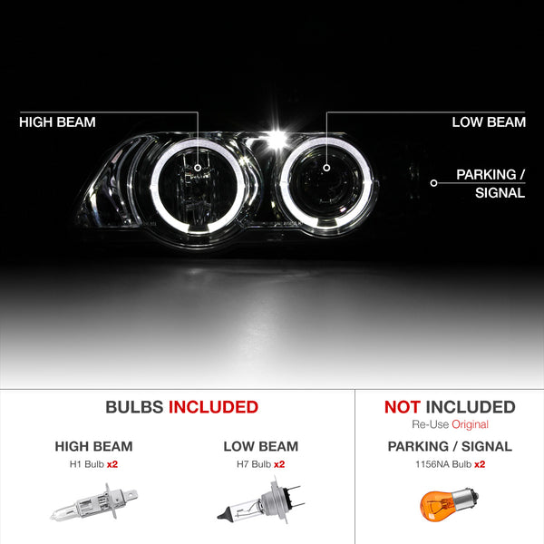 1998-2003 BMW E53 X5 Chrome Headlight