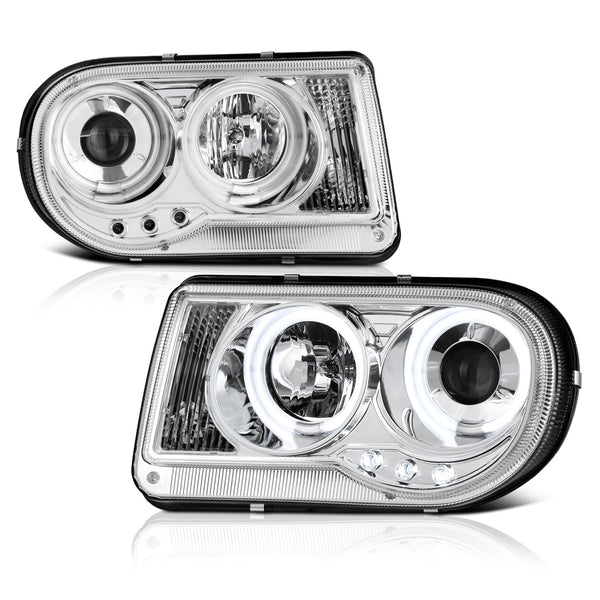2005-2010 Chrysler 300C Chrome Headlight