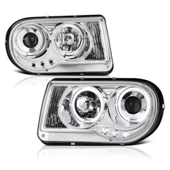 2005-2010 Chrysler 300C Chrome Headlight