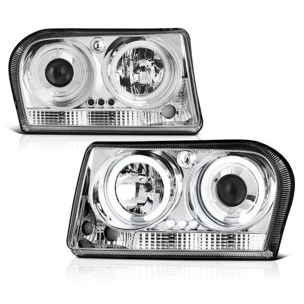 2005-2008 Chrysler 300 Chrome Headlight