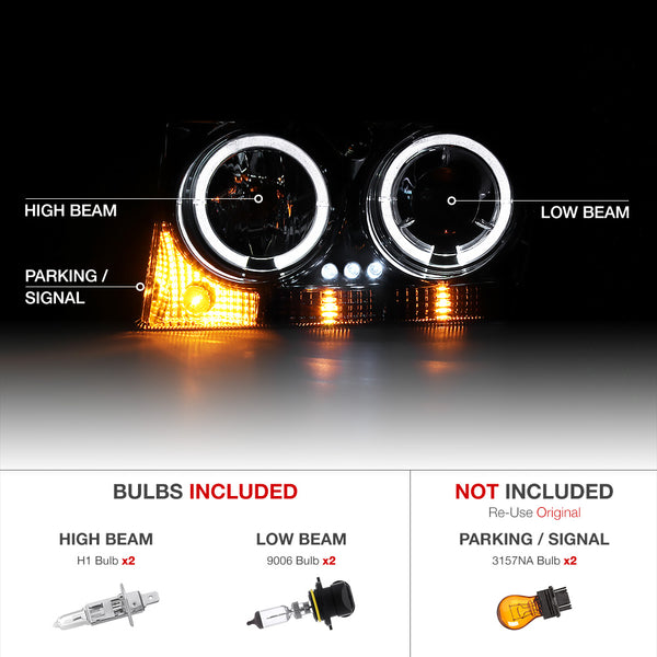 2009-2010 Chrysler 300 Chrome Headlight