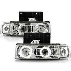 1995-2005 Chevrolet Astro Chrome Headlight