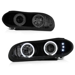 1998-2002 Chevrolet Camaro Sinister Black Headlight