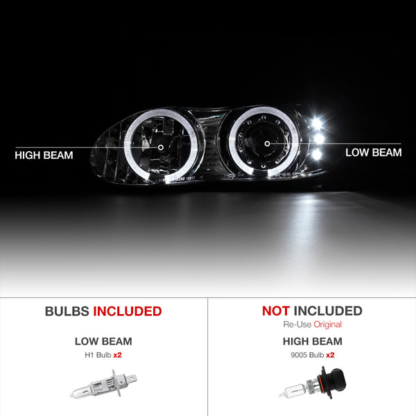 1998-2002 Chevrolet Camaro Chrome Headlight