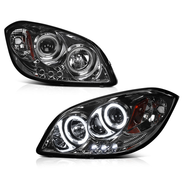 2005-2010 Chevrolet Cobalt Smoked Headlight