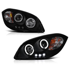 2005-2010 Chevrolet Cobalt Sinister Black Headlight