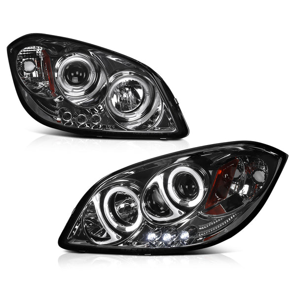 2005-2010 Chevrolet Cobalt Smoked Headlight