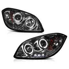 2005-2010 Chevrolet Cobalt Smoked Headlight