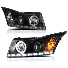 2010-2015 Chevrolet Cruze Black Headlight