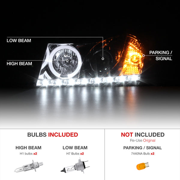 2010-2015 Chevrolet Cruze Smoked Headlight