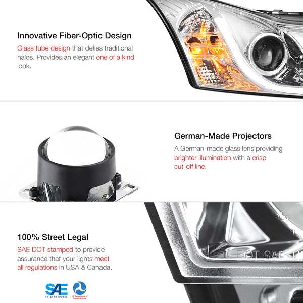 2010-2015 Chevrolet Cruze Chrome Headlight