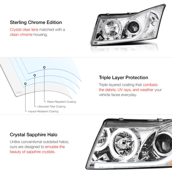 2010-2015 Chevrolet Cruze Chrome Headlight