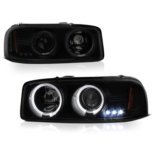 1999-2006 GMC Sierra 1500 | 2500 | 3500 Sinister Black Headlight