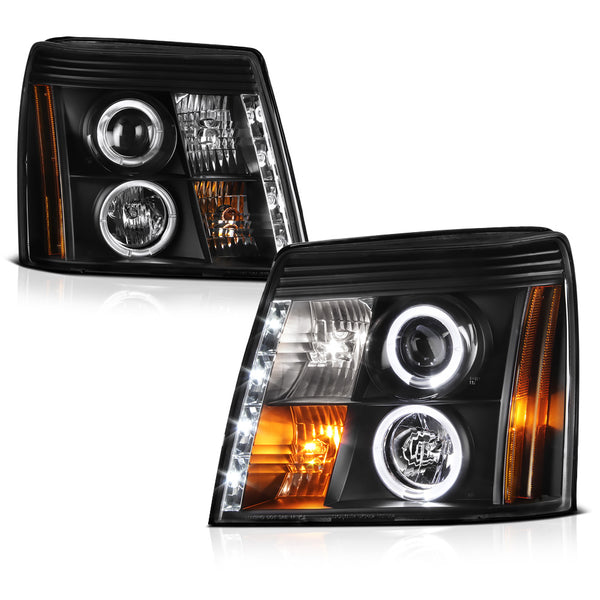 2002 Cadillac Escalade Black Headlight