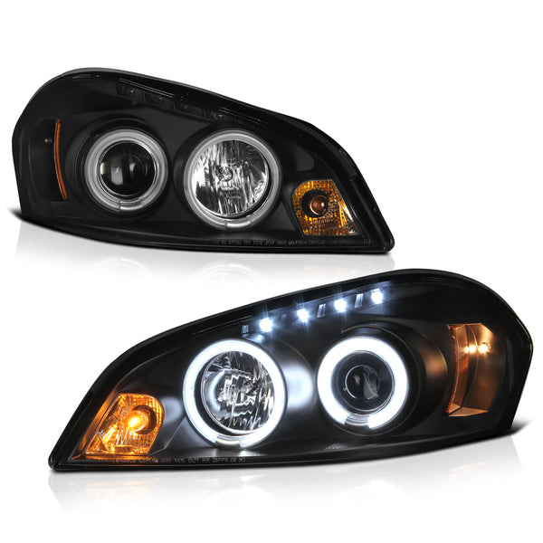 2006-2013 Chevrolet Impala Black Headlight