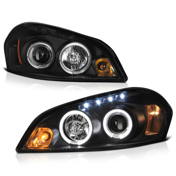 2006-2013 Chevrolet Impala Black Headlight