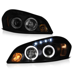 2006-2013 Chevrolet Impala Sinister Black Headlight