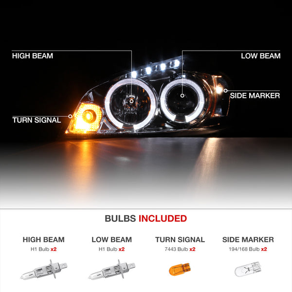 2006-2013 Chevrolet Impala Chrome Headlight