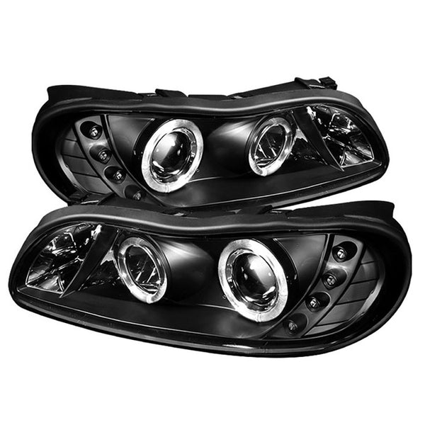 1997-2003 Chevrolet Malibu Black Headlight