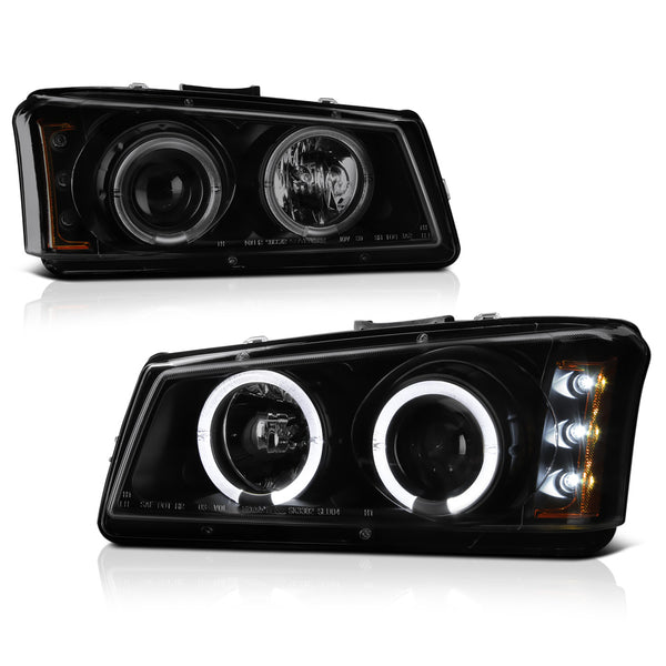 2003-2006 Chevrolet Silverado 1500 | 2500 | 3500 Sinister Black Headlight