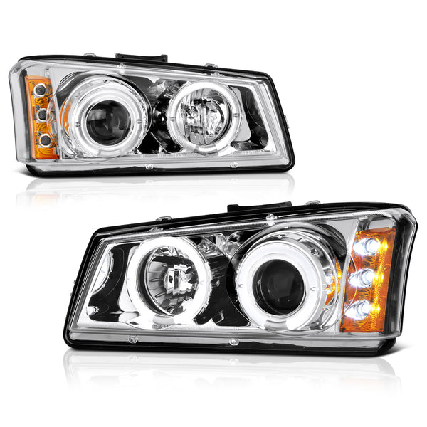 2003-2006 Chevrolet Silverado 1500 | 2500 | 3500 Chrome Headlight
