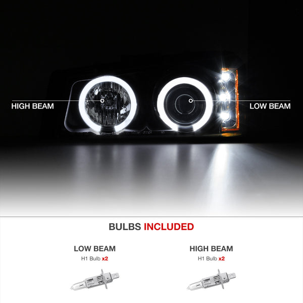 2003-2006 Chevrolet Silverado 1500 | 2500 | 3500 Black Headlight