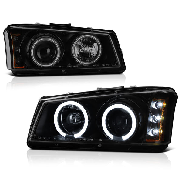 2003-2006 Chevrolet Silverado 1500 | 2500 | 3500 Sinister Black Headlight