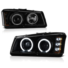 2003-2006 Chevrolet Silverado 1500 | 2500 | 3500 Sinister Black Headlight