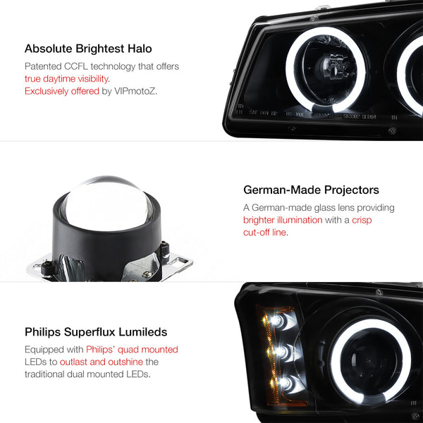 2003-2006 Chevrolet Silverado 1500 | 2500 | 3500 Sinister Black Headlight
