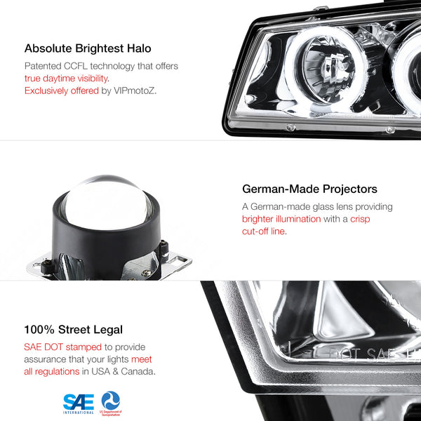 2003-2006 Chevrolet Silverado 1500 | 2500 | 3500 Chrome Headlight