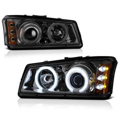 2003-2006 Chevrolet Silverado 1500 | 2500 | 3500 Smoked Headlight