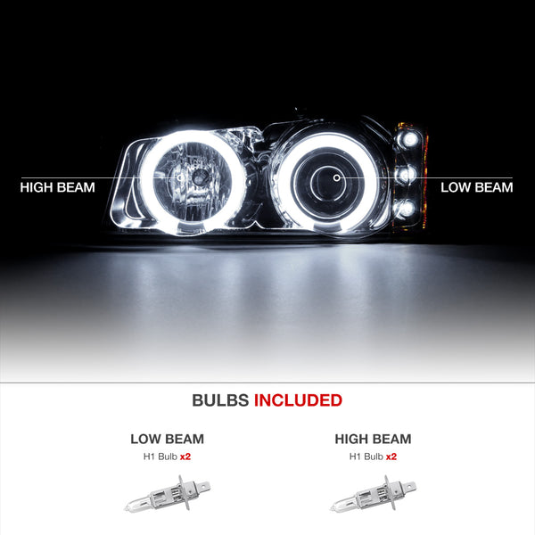 2003-2006 Chevrolet Silverado 1500 | 2500 | 3500 Smoked Headlight