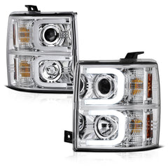 2014-2015 Chevrolet Silverado 1500 Chrome Headlight