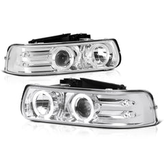 1999-2002 Chevrolet Silverado 1500 | 2500 | 3500 Chrome Headlight
