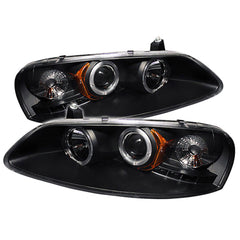2001-2003 Chrysler Sebring Black Headlight