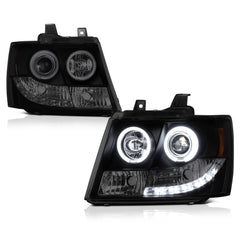2007-2014 Chevrolet Suburban 1500 | 2500 Sinister Black Headlight