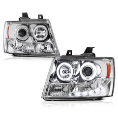 2007-2014 Chevrolet Suburban 1500 | 2500 Chrome Headlight